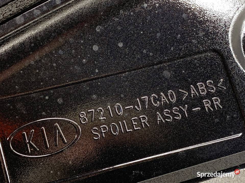SPOILER KIA CEED Crossover 87210J7CA0 Black Spoilery podkarpackie