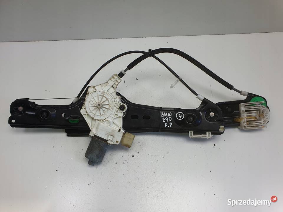 BMW E90 E91 20 D PODNOŚNIK SZYBY lewy przód Rudka