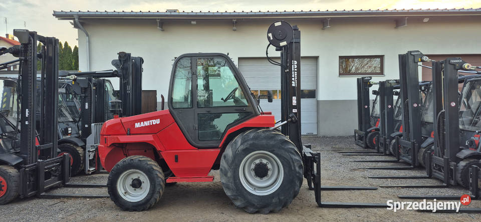 Terenowy Manitou M302 5100 mth Stan Manitou Wózki widłowe Małkinia Górna sprzedam
