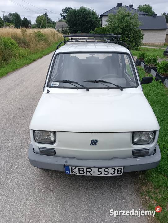 Maluch fiat 126p el 650 fotele lotnicze