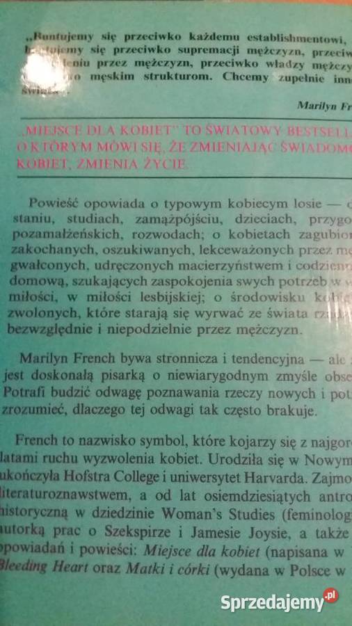 Miejsce kobiet French Antykwariat Warszawa sprzedam