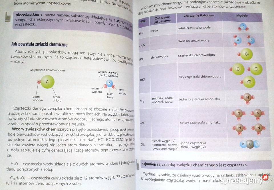 Chemia 1 Podręcznik Bożena Kałuża Andrzej Reych lubelskie Chełm
