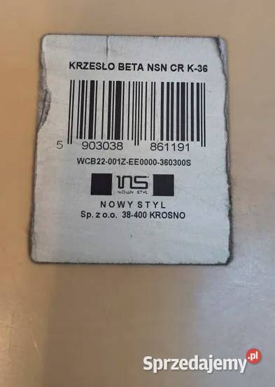 Krzesła NOWY STYL Pozostałe Warszawa