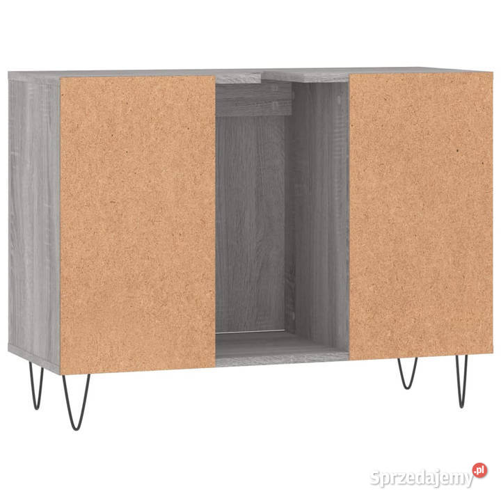 Szafka łazienkowa szary dąb sonoma 80x33x60 Łazienkowe Warszawa
