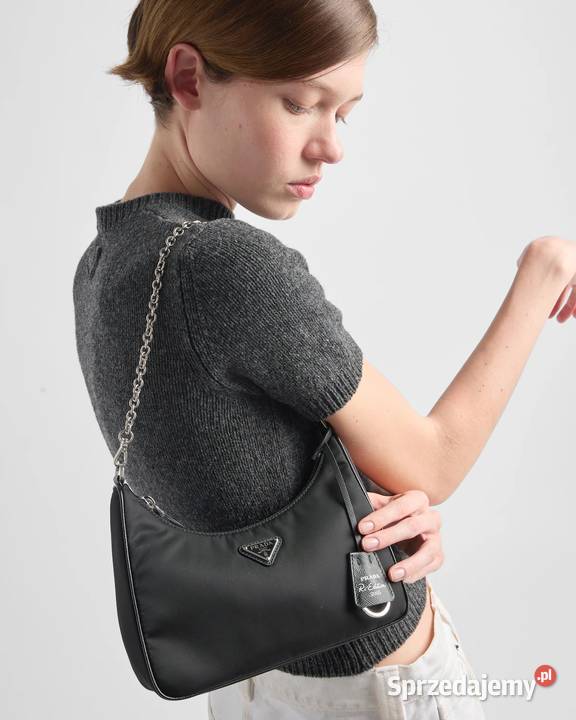 Mini torebką hobo torba na ramię Prada Torby i torebki