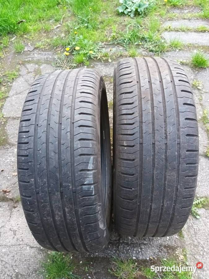 2 Continental ContiEcoContact 5 20555 R16 śląskie Mikołów sprzedam
