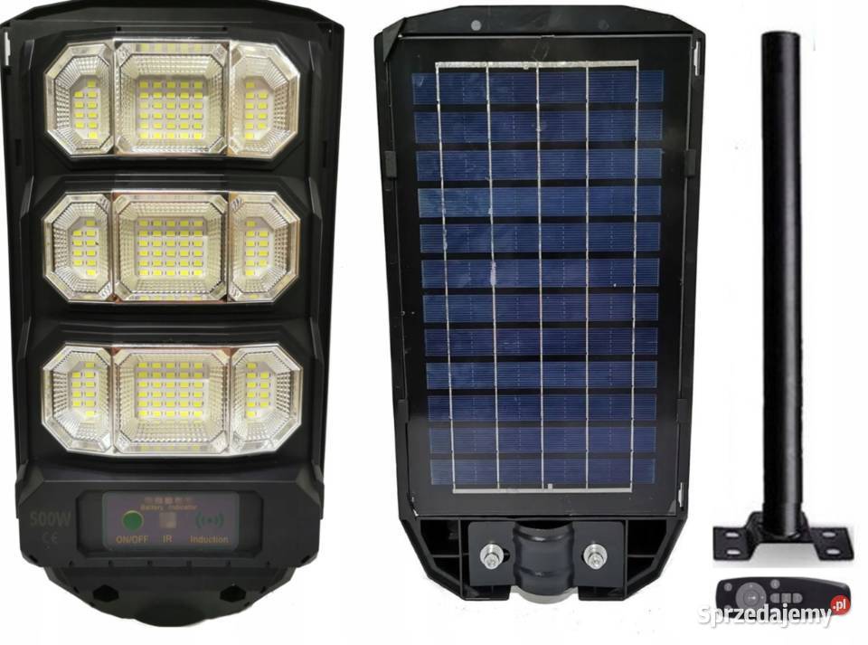 LAMPA SOLARNA LED MOCNA 500W ZEWNETRZNA ULICZNA Rzeszów