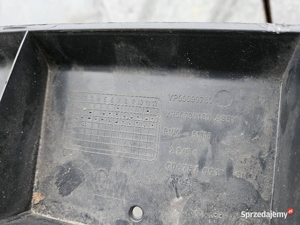 OPEL GRANDLAND X PŁYTA OSŁONA POD ZDERZAK PRZÓD osobowe Międzychód