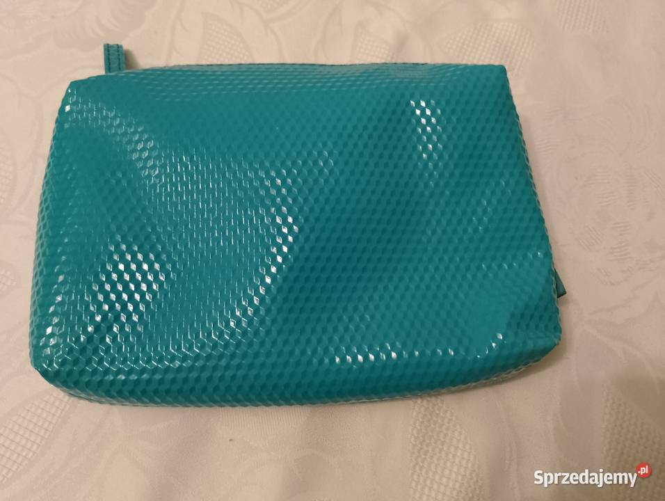 KOSMETYCZKA turkusowa Collistar z fakturą na Kosmetyczki i kuferki Oborniki sprzedam