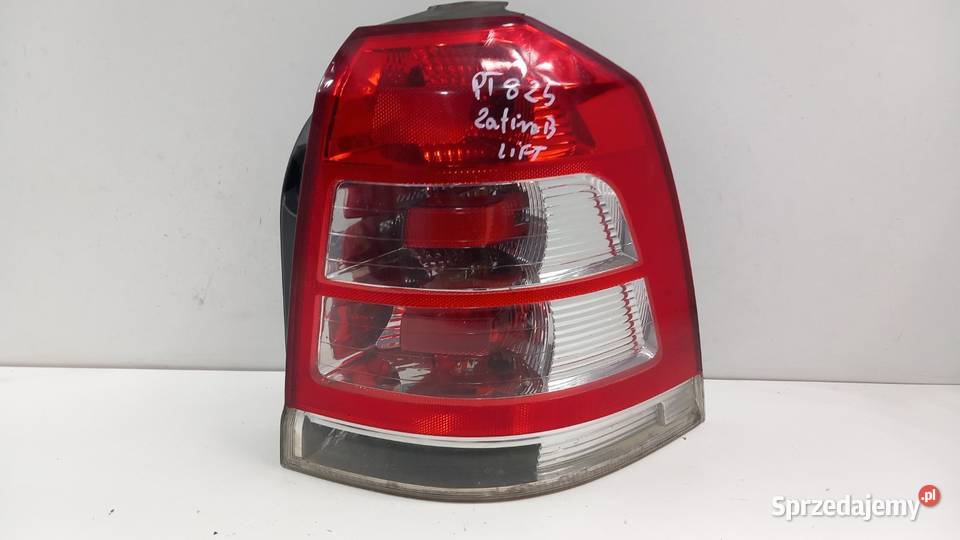 OPEL ZAFIRA B LIFT VAN LAMPA TYŁ PRAWA osobowe Zbierkowo