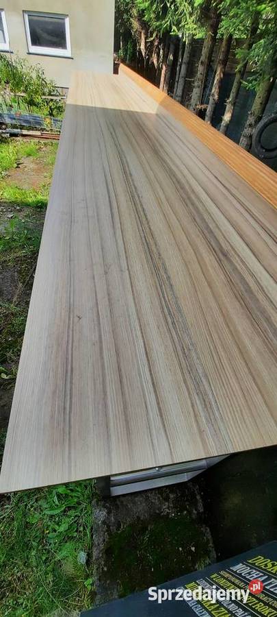 Stół barowy 35m stal nierdzewna drewno Łomianki