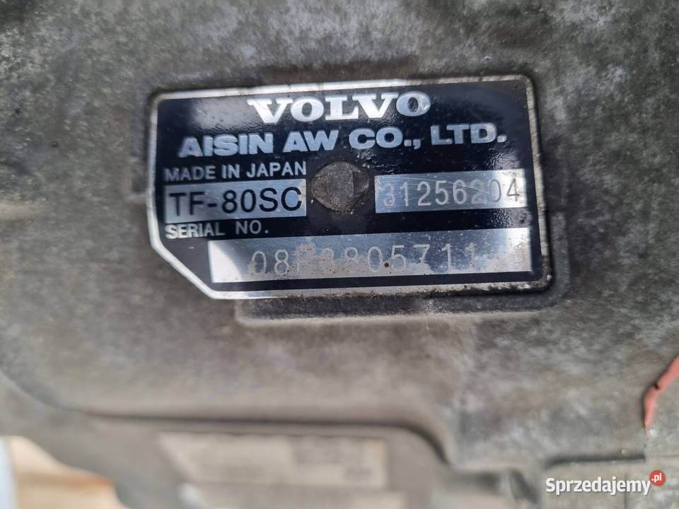 AUTOMATYCZNA SKRZYNIA BIEGÓW Volvo V70 III 25 T osobowe