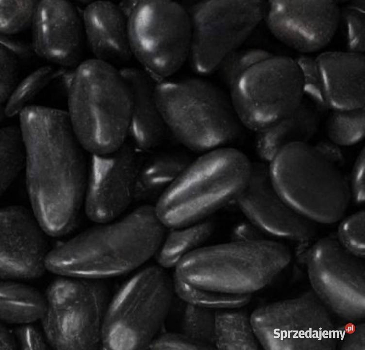 CZARNY OTOCZAK POLEROWANY Kamień do Ogrody Warszawa