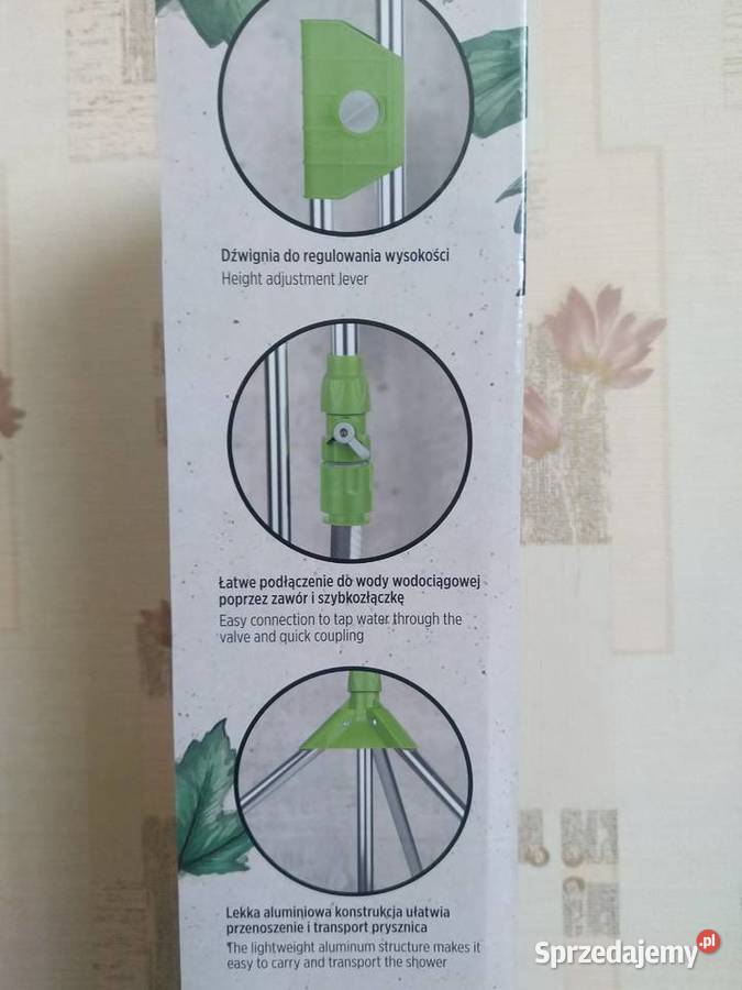 NAJTANIEJ Prysznic Ogrodowy Regulowany Obrotowy