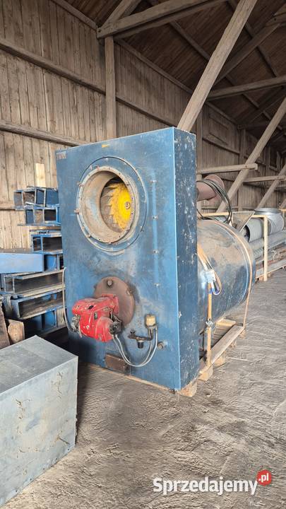 Suszarnia daszkowa 12 ton z piecem