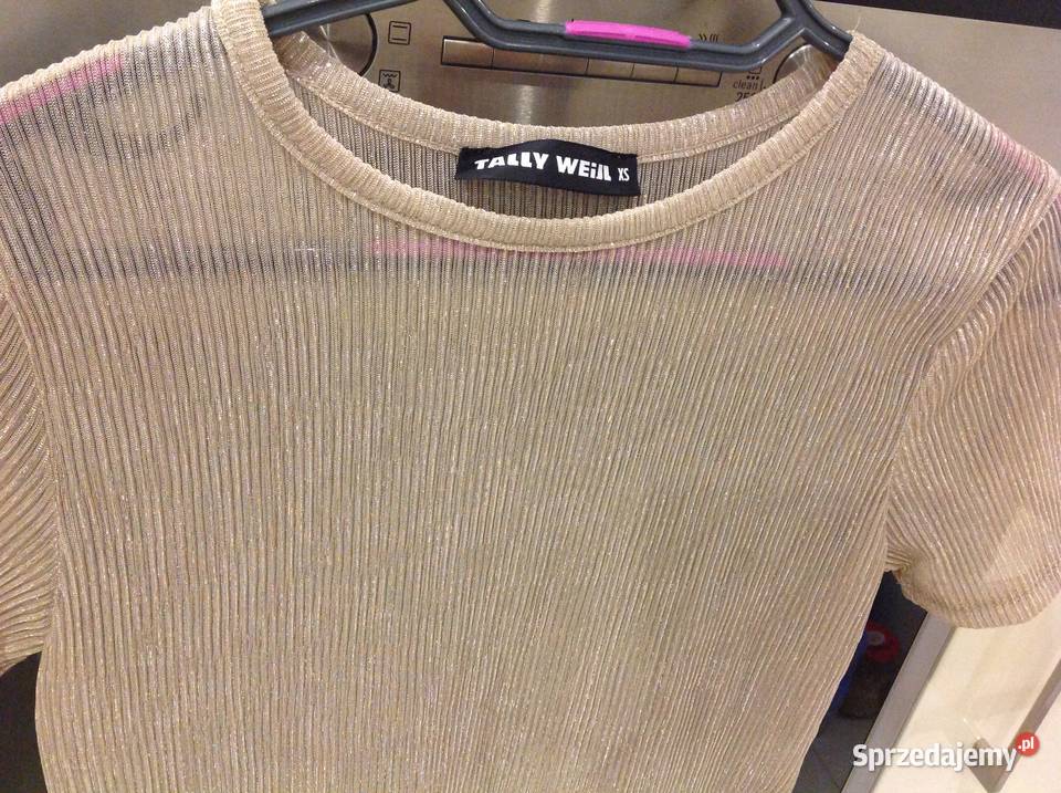 Crop Top Bluzka Tally Weijl r XS Rozmiar 34(XS) Nowa Sól