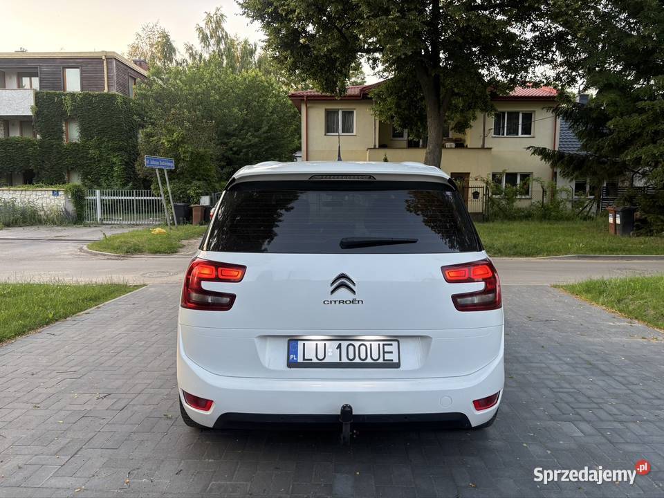 Citroen C4 Grand Picasso 7 OSOBOWY DOINWESTOWANY garażowany Lublin