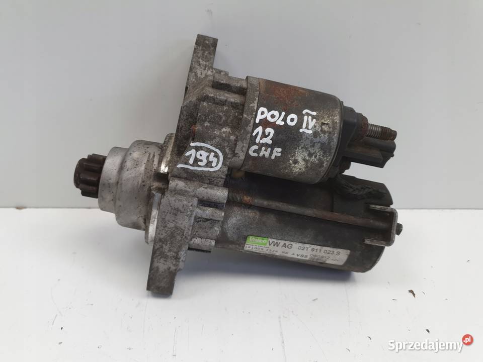 ROZRUSZNIK VW Polo IV 12 6V ROZRUSZNIK valeo Układ elektryczny silnika Chełm