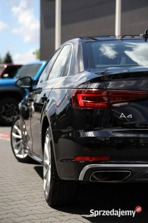 Audi A4 samochód krajowy faktura VAT B9 2015 czujnik zmierzchu Tychy