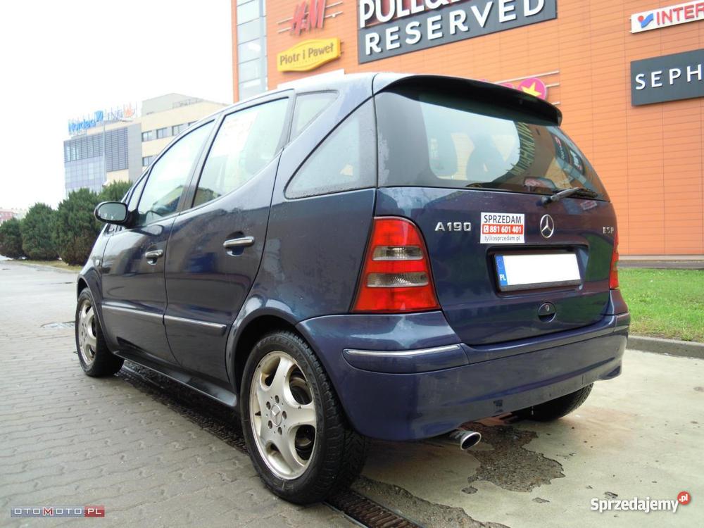 MERCEDESBENZ A 190 19 LPG TYLKOSPRZEDAM A-klasa Rzeszów
