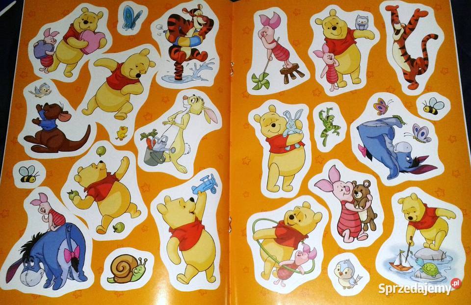 Kubuś i przyjaciele Kolorowanka z naklejkami A A miękka Pozostałe Chełm