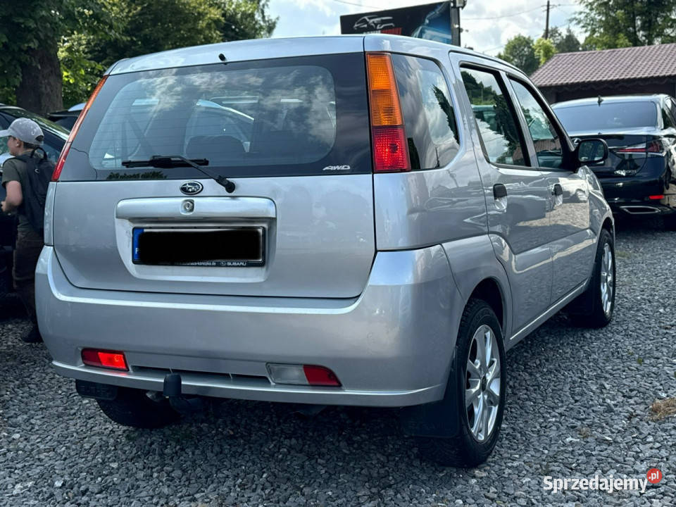 Subaru Justy 13 Benzyna 4x4 klimatyzacja III wielofunkcyjna kierownica Justy Łodygowice