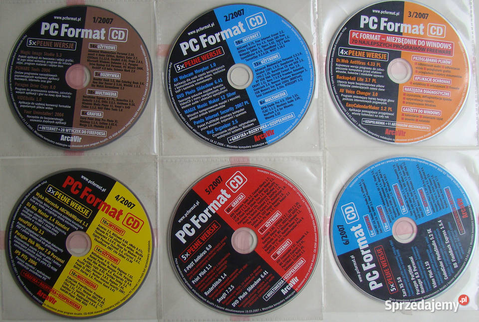 PC Format 1 322 2007 10 egz z dodatkami CD sprzedam