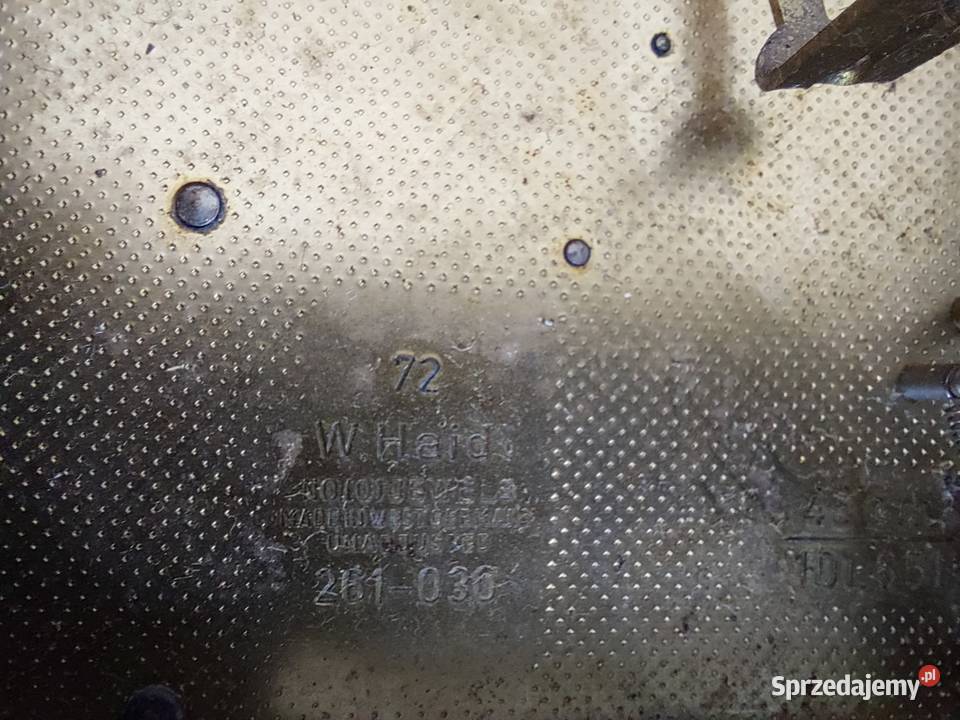 M186 Mechanizm starego zegara ściennego FHS Tczew