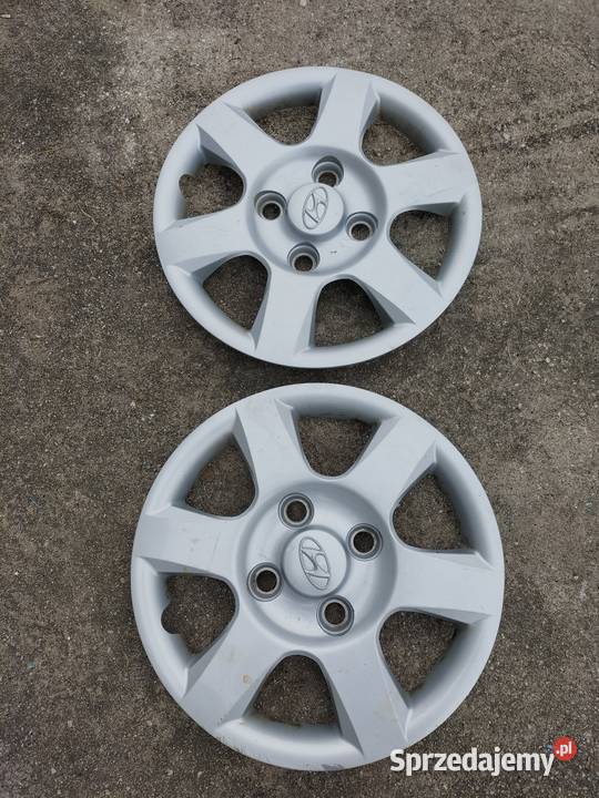 Oryginalne kołpaki Hyundai 14 używane 2 sztuki Chocianów