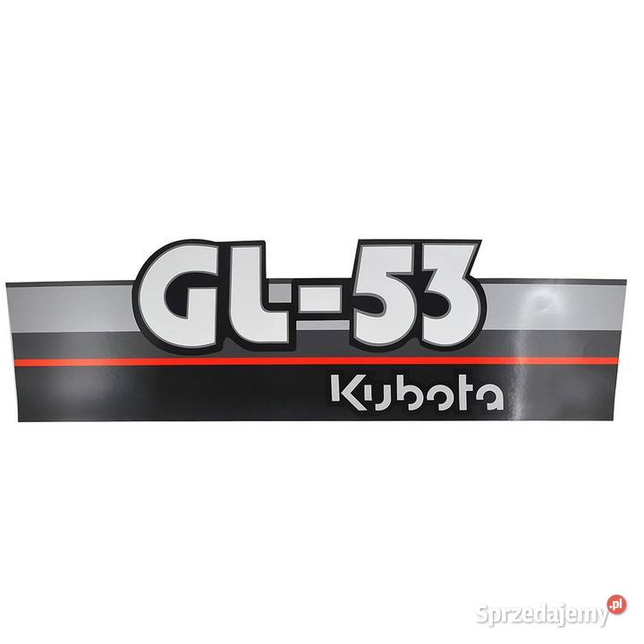 Naklejki Kubota GL53 podkarpackie Tajęcina