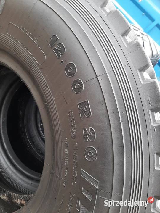 4x Opona używana ciężarowa 1200R20 KORMORAN D Zaścianki