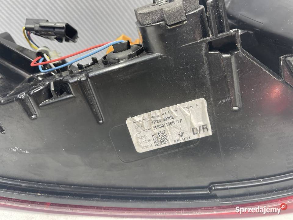 RENAULT MEGANE 4 PRAWA LAMPA TYŁ KOMBI GT Ostroróg sprzedam