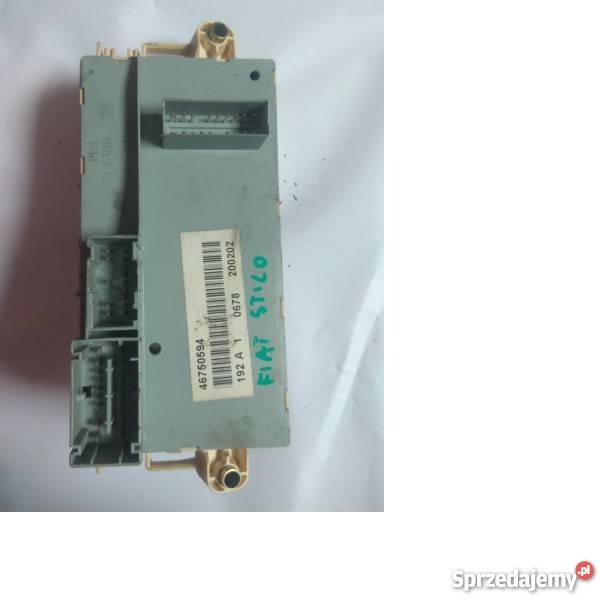 Skrzynka BSI Fiat Stilo 46797609 Sklep Gwarancja Układ elektryczny Margonin sprzedam