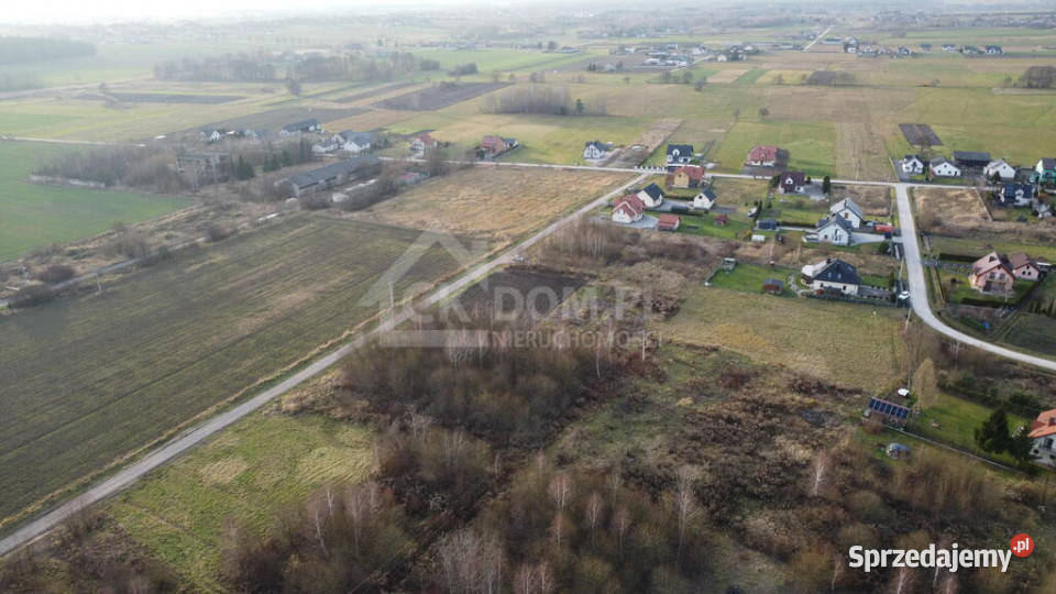Działka budowalana 1448 m2 Oblęgorek gmStrawczyn Sprzedaż