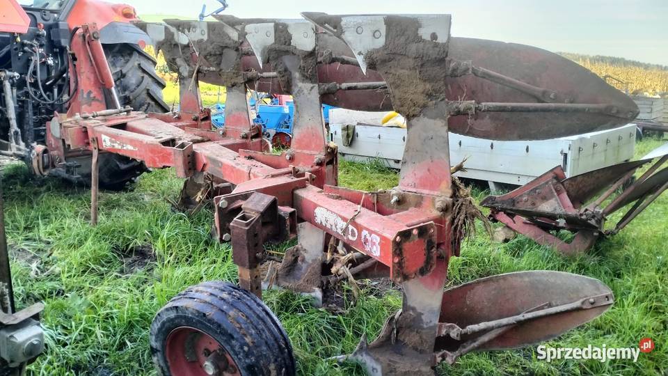 Pług Naud 4 skibowy obrotowy nieuszkodzony Rolnictwo kujawsko-pomorskie Włocławek