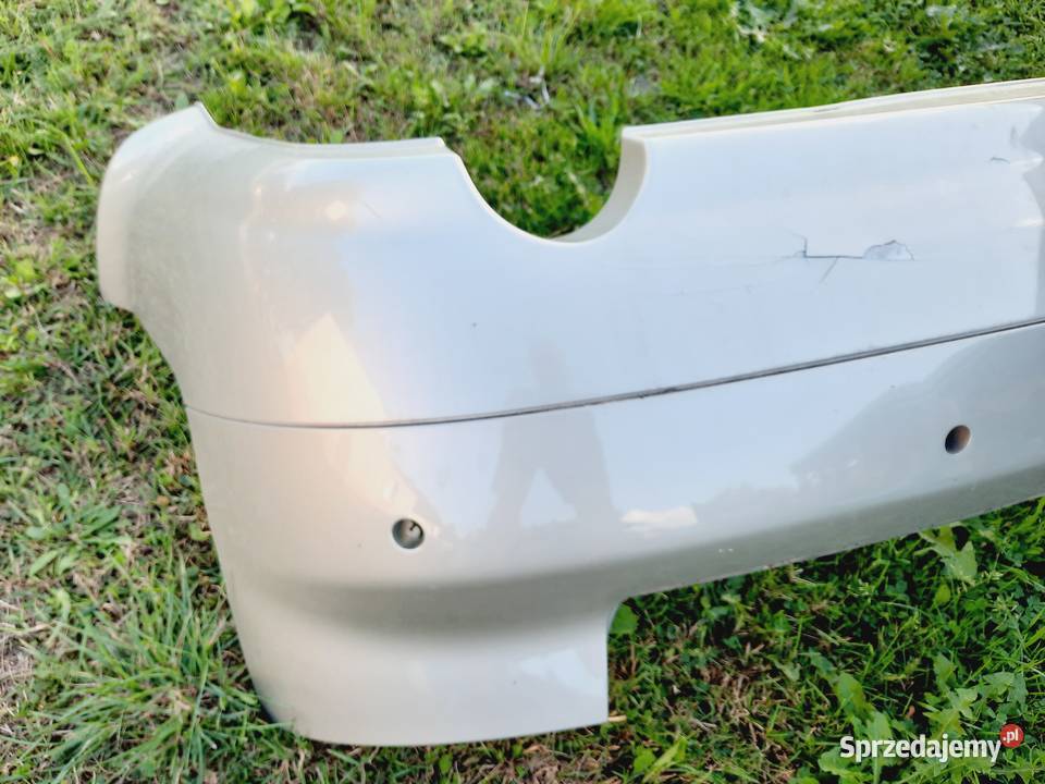 LY1X Audi A4 B6 sedan zderzak tył na 2 rury Szczerbice