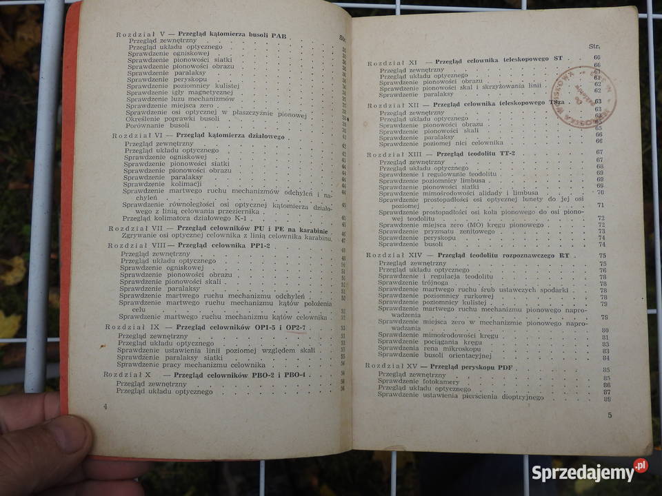 Instrukcja Uzbrojenia 1959 Warszawa 236 stron sprzedam