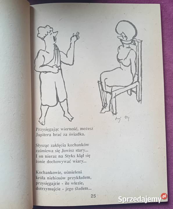 Owidiusz Sztuka kochania Wyd Zamek 1989 r Koźminek sprzedam