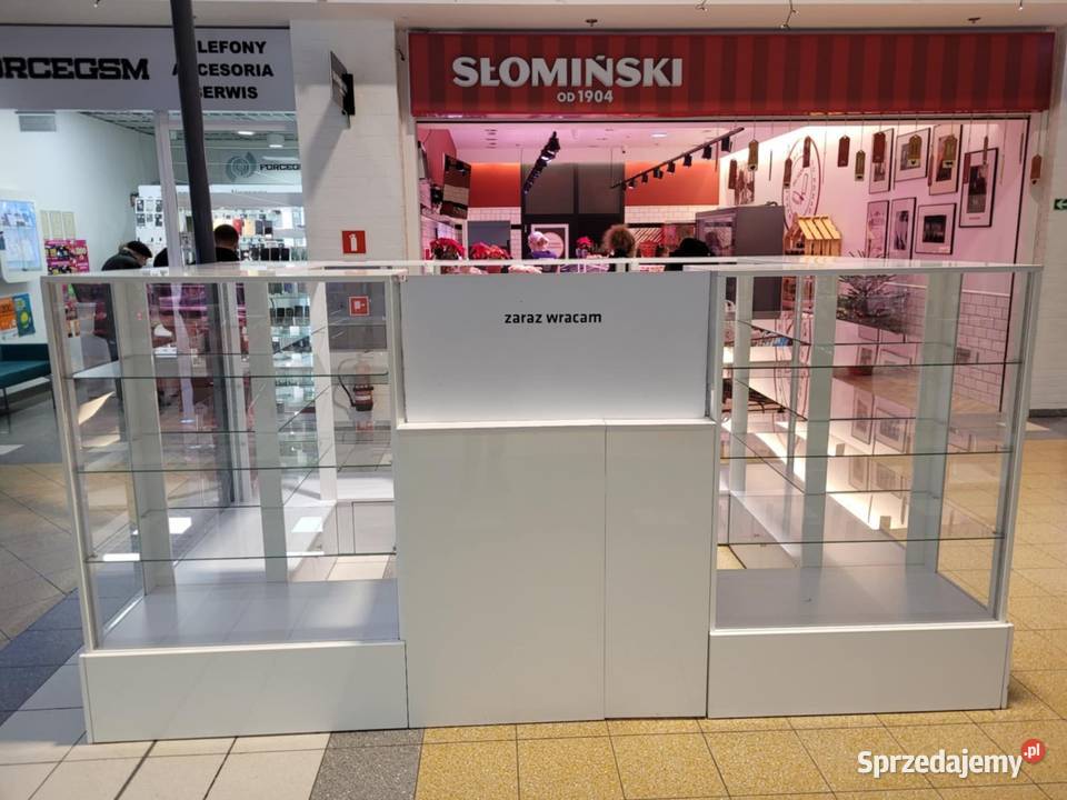 Meble sklepowe stoisko wyspa handlowa Kąty Wrocławskie