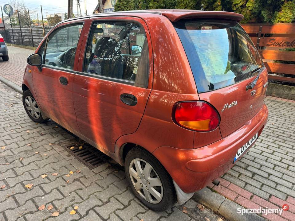 Daewoo Matiz 2001r nieuszkodzony Bydgoszcz