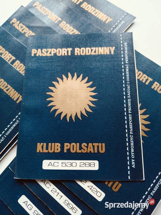 Paszport polsatu oryginalny prezent