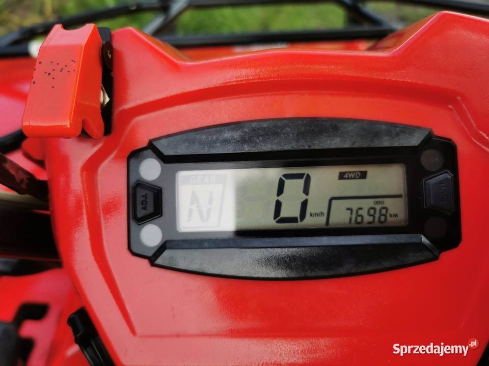 Quad Kymco 400 4x4 homologacja l7e hak kufer Rawicz