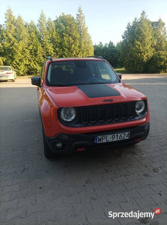 Jeep Renegade Trailhawk 4x4 24 2017r Płock stan 2400cm3 sprzedam
