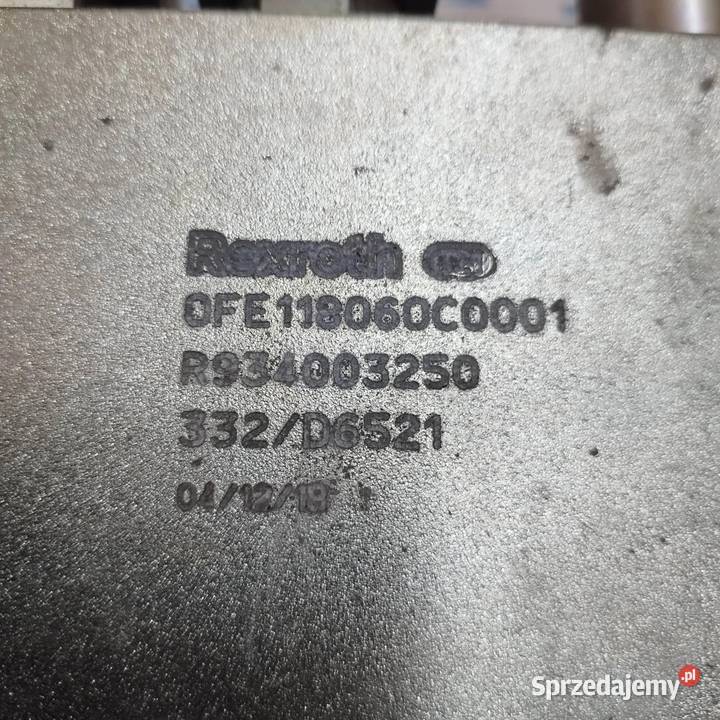 Jcb pilot valve 5CG zawor 332D6521 Pozostałe Łowicz