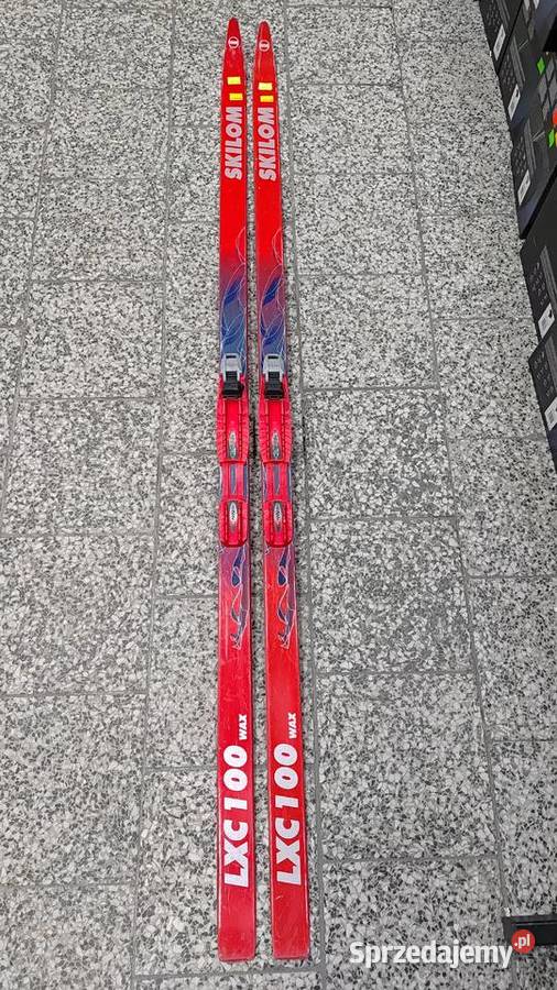 Narty biegowe SKILOM 172 wiązania NNN Dębica