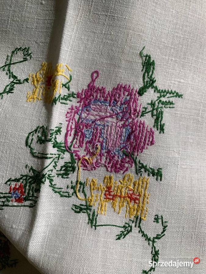 Obrus wyszywany 130X155 Katowice