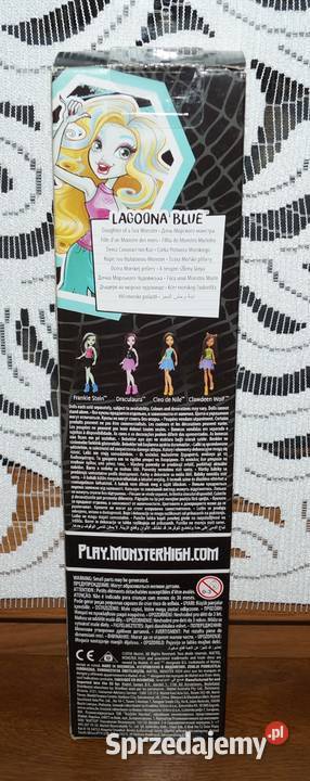 Monster High LAGOONA BLUE lalka cheerleaderka 6 lat+ Czerwionka-Leszczyny