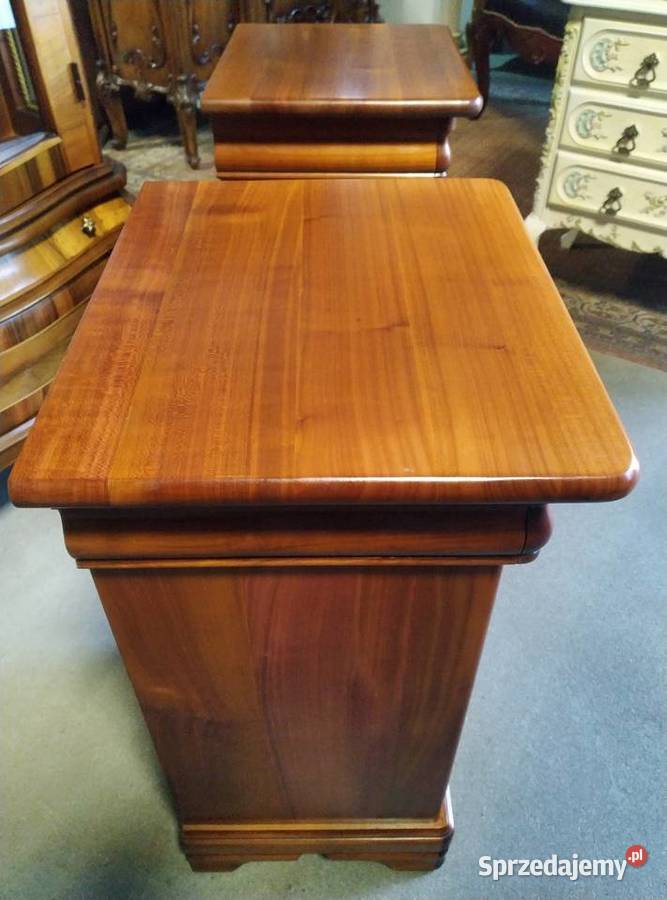 Dwie włoskie szafki nocne komplet stolików Białystok