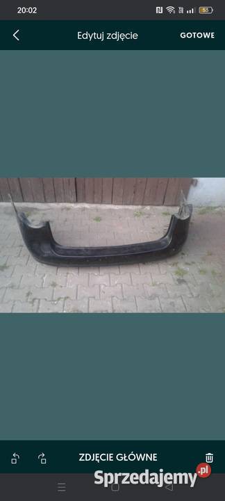 Zderzak tył do vw Passata B6 kombi Strzeleczki
