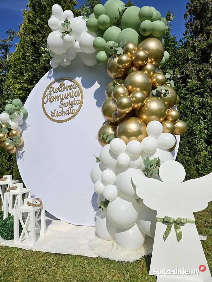 Ścianka balonowa urodziny wesele chrzciny baby Atrakcje i pokazy wielkopolskie Kalisz